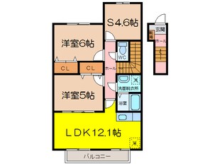 ラディエールの物件間取画像